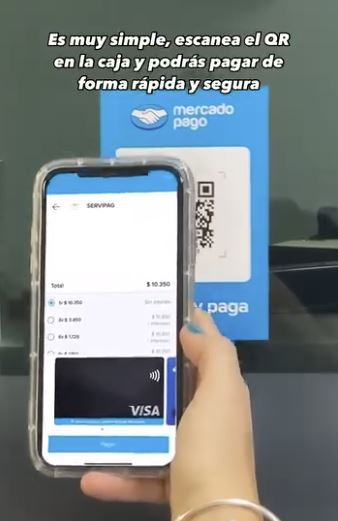 Pago con QR de Mercado de Pago en Servipag