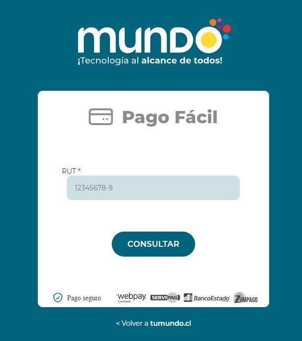 Pago fácil Mundo Pacífico