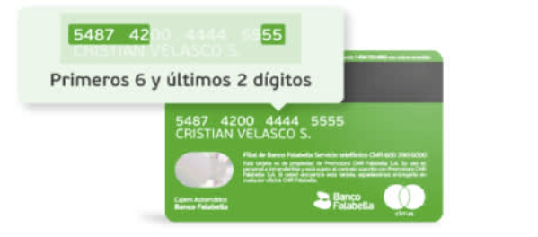 Primeros 6 y últimos 2 dígitos de tu CMR.