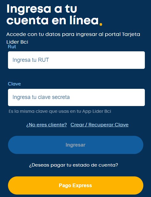 pago lider fácil