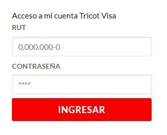 Acceso a Sucursal Virtual Tricot