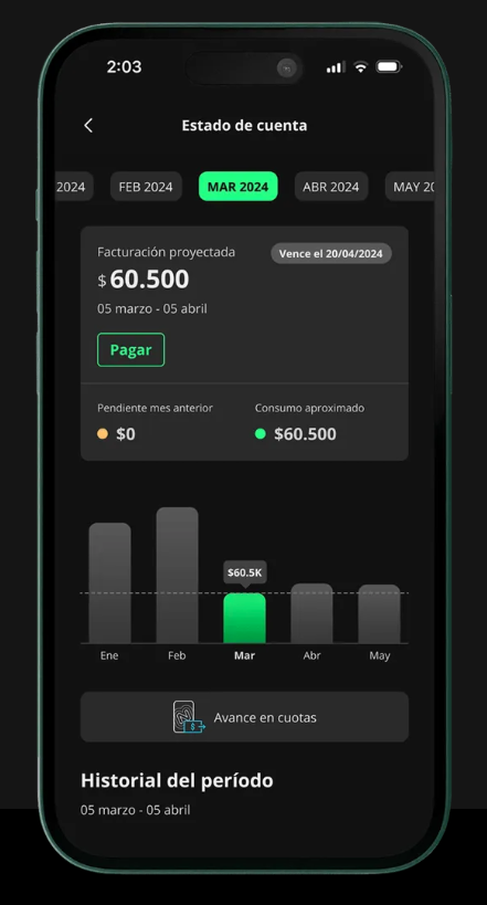Pagar Tenpo con App